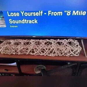 White branch votive holder